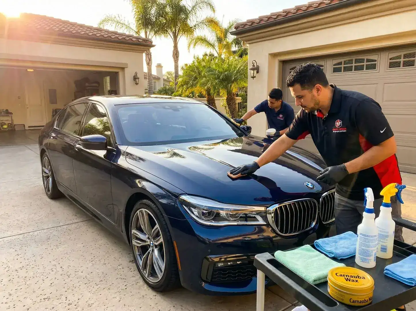 Professional exterior car detailing service - Exterior Detail