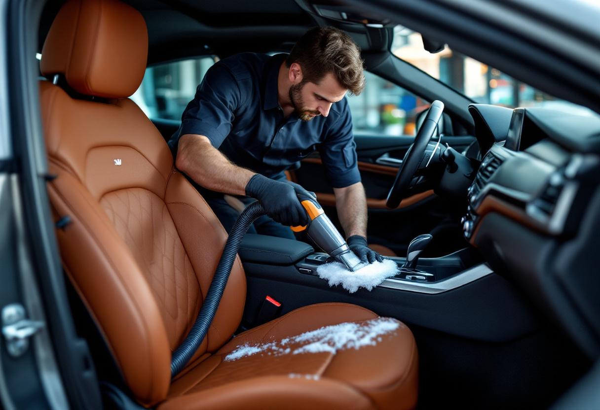 Professional mobile car detailing service in Orange County, California - interior detail service - JIMENEZ ROYAL WASH