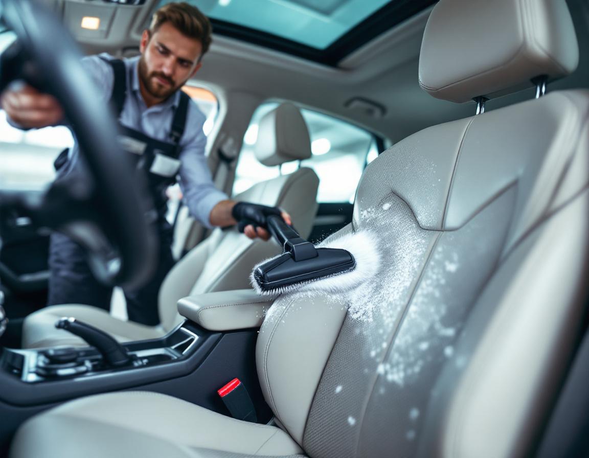 Professional mobile car detailing service in Orange County, California - interior detail service - JIMENEZ ROYAL WASH