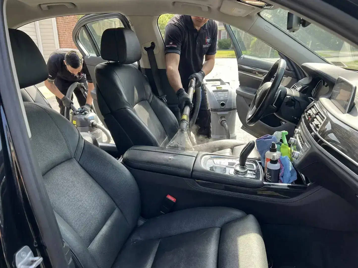 Professional interior car detailing service - Interior Detail