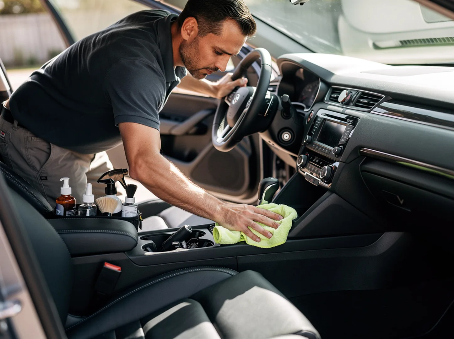 Interior car detailing service in Orange County starting at $200 - JIMENEZ ROYAL DETAILING