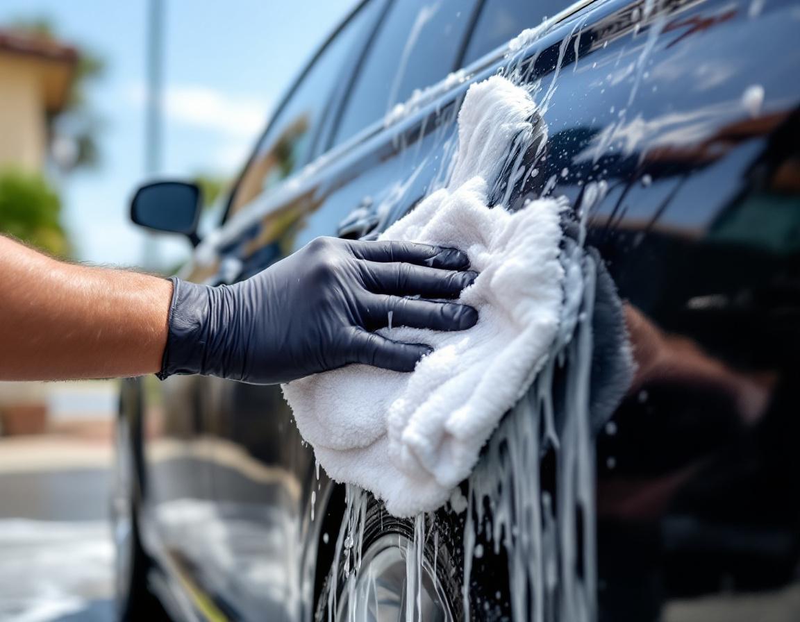 Professional mobile car detailing service in Orange County, California - regular wash service - JIMENEZ ROYAL WASH